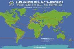 Marcia mondiale per la pace e la nonviolenza