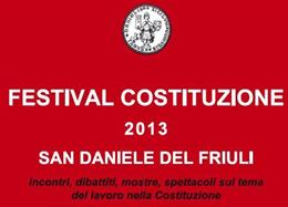 FESTIVAL COSTITUZIONE 2013