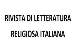 RIVISTA DI LETTERATURA RELIGIOSA ITALIANA